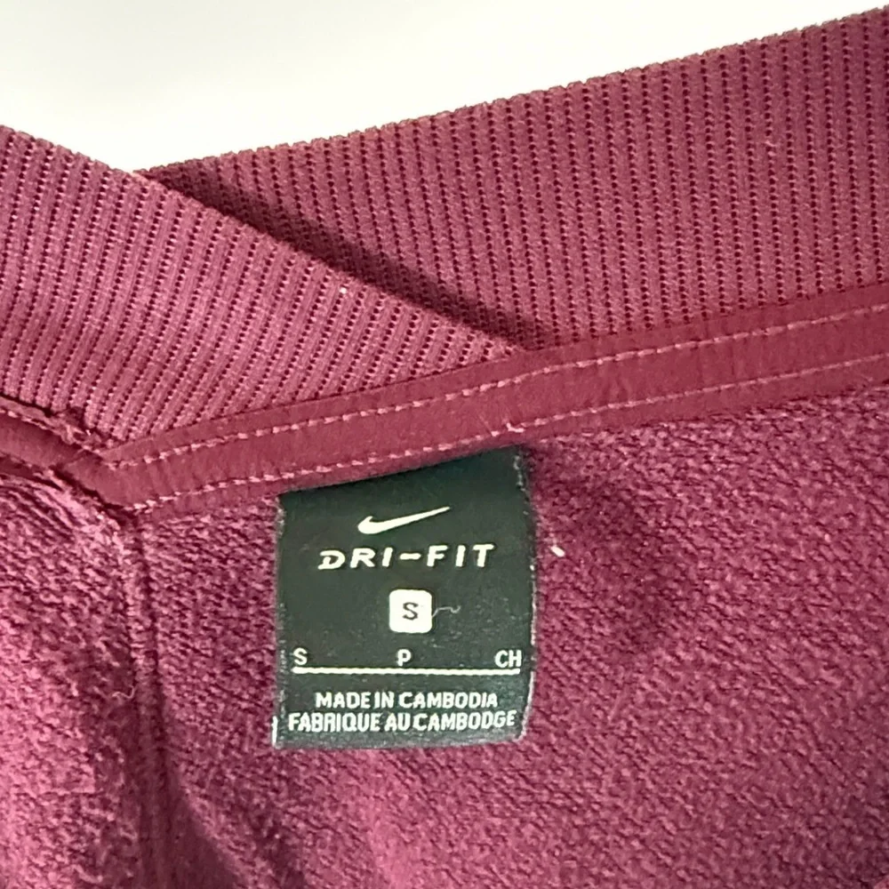 Nike Women's Burgundy V-Neck Sweatshirt